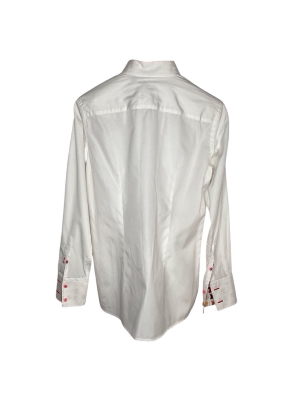 Coton Doux Paris Women’s Shirt White Tailored Cotton Cupcake Trim - Picture 7 of 13